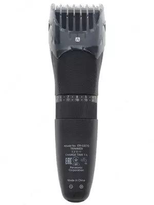 Машинка для стрижки "Panasonic" ER-GB70-S520 (Арт. - ER-GB70-S520) Черный/серый