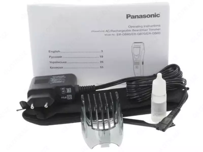 Soch kesish mashinasi "Panasonic" ER-GB70-S520 (Art. - ER-GB70-S520) Qora/kulrang