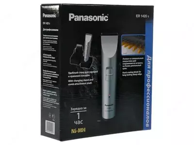 Машинка для стрижки волос "Panasonic" ER1420S520 (Арт. - ER1420S520) Черный/серебристый