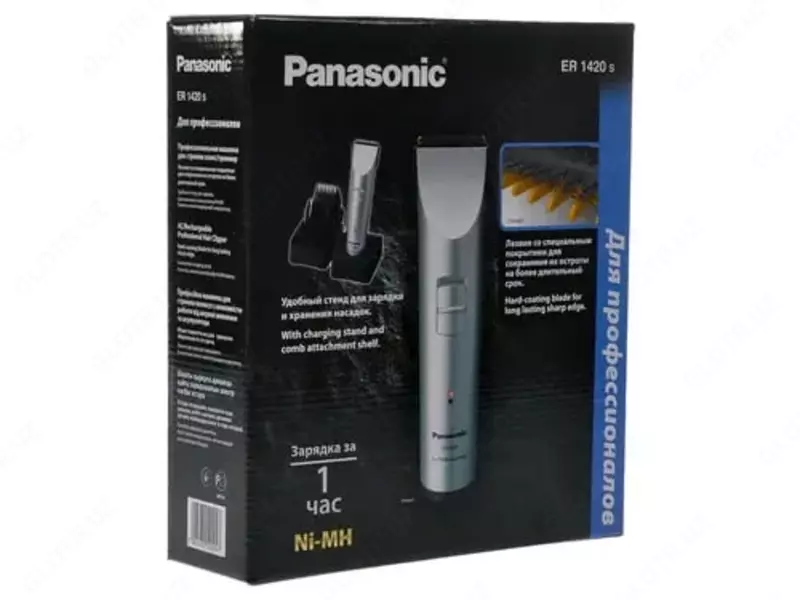 Машинка для стрижки волос "Panasonic" ER1420S520 (Арт. - ER1420S520) Черный/серебристый