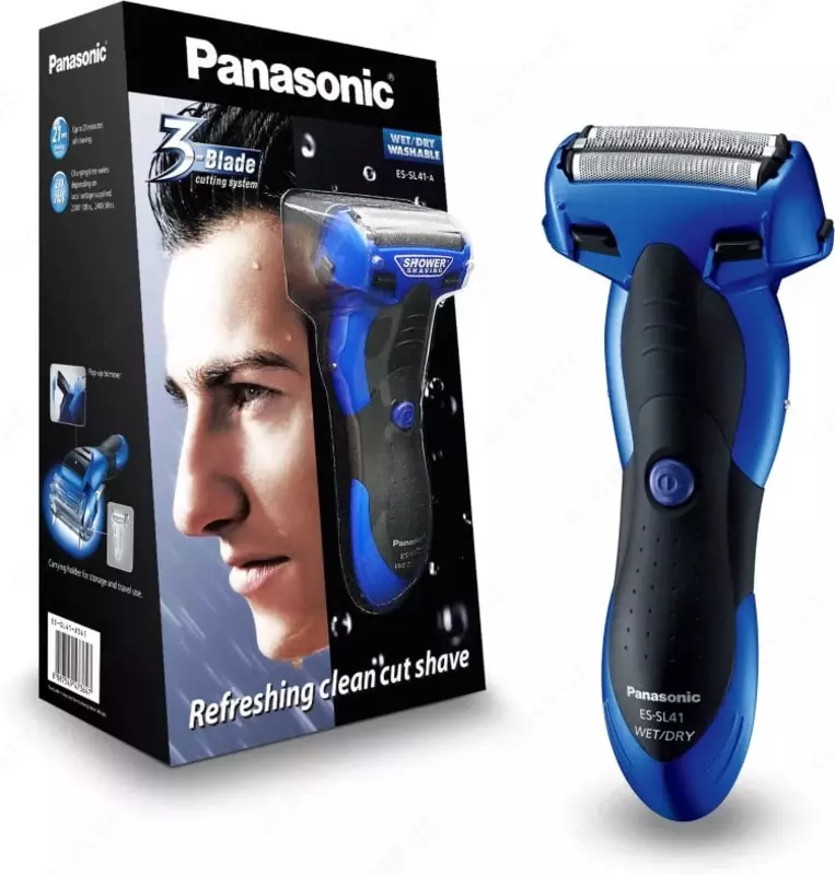 Электробритва "Panasonic" ES-SL41-A520 (Арт. - ES-SL41-A520) Синяя/Черная