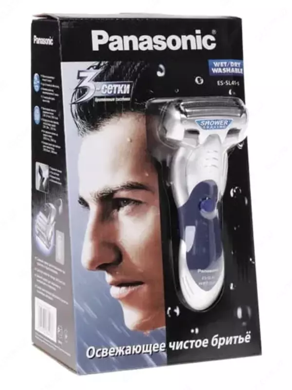 Электробритва "Panasonic" ES-SL41-S520 (Арт. - ES-SL41-S520) Синяя/Серебристая