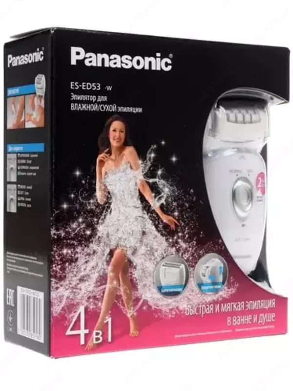 Эпилятор 4 в 1 "Panasonic" ES-ED53-W520 (Арт. - ES-ED53-W520) Белый