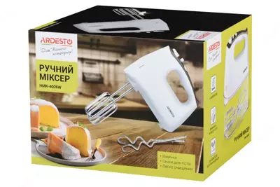 Qo'l mikseri "Ardesto" HMK-4006W - 400W (Art. - HMK-4006W) Oq
