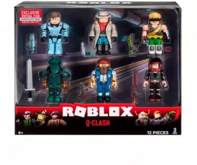 Jazwares Roblox "Multipack Q-Clash W7" o'yin kolleksiyasi (Art. - ROB0307)