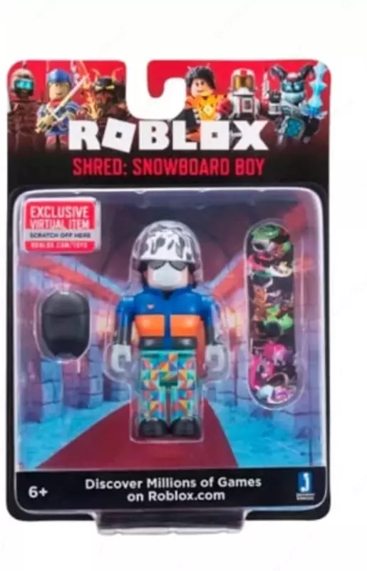Игровые коллекционные фигурки Jazwares Roblox "Shred: Snowboard Boy W6" (Арт.- ROB0202)