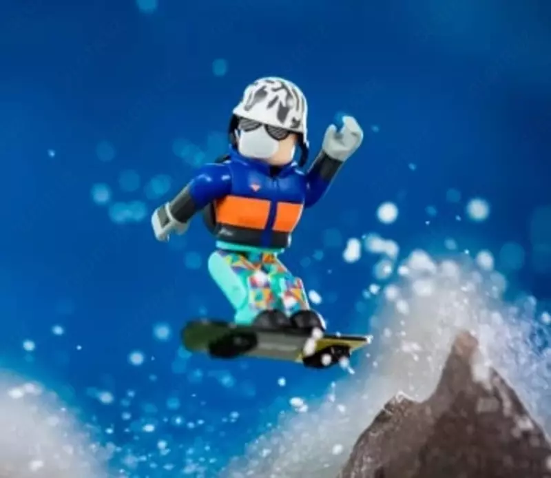 Игровые коллекционные фигурки Jazwares Roblox "Shred: Snowboard Boy W6" (Арт.- ROB0202)