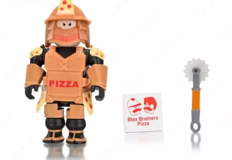 Игровые коллекционные фигурки Jazwares Roblox "Верный воин пиццы W6" (Арт.- ROB0199)