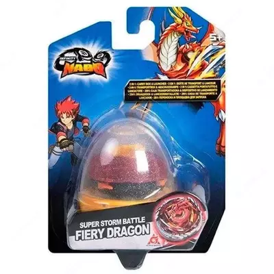 Игровой турнирный волчок "Auldey Infinity Nado" "Fiery Dragon Огненный Дракон" (Арт.- EU634102)