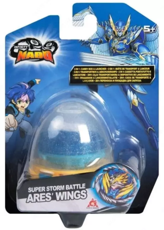 Игровой турнирный волчок "Auldey Infinity Nado" "Ares Wings. Крылья Ареса" (Арт.- EU634101)