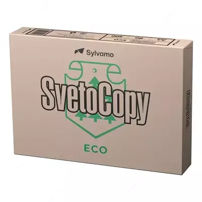 Бумага ксероксная А4 Svetocopy ECO 80гр., 500л., 5 кг. НЕ БЕЛЕНАЯ
