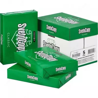 Бумага ксероксная А4 Svetocopy 80гр., 500л., 2,5 кг, класс С Бумага ксероксная А4 Svetocopy 80гр., 500л., 2,5 кг, класс С