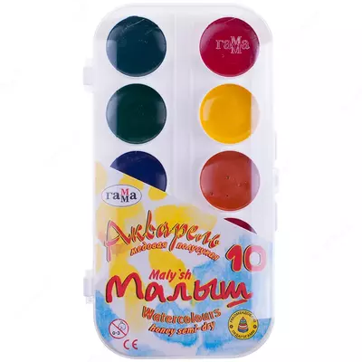  Akvarel Klassik Gamma  asal  chotka bilan  plastmassa. paket  evro-suspenziya YANGI - 
