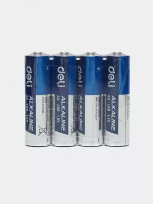 Batareyalar AA LR6 1,5V 2 dona 18500 Deli