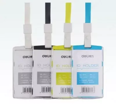 Badge ver. lenta holda 68x95mm 5757A Deli