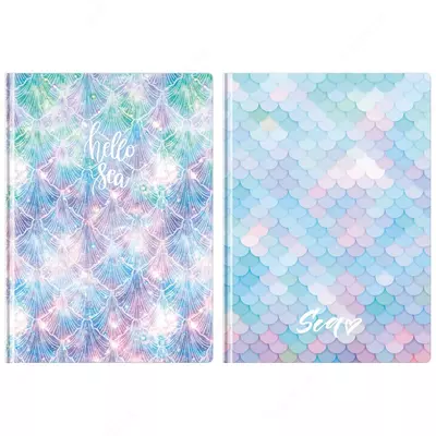 Бизнес-блокнот А5, 64л., BG "Maritime", матовая ламинация, металлизация