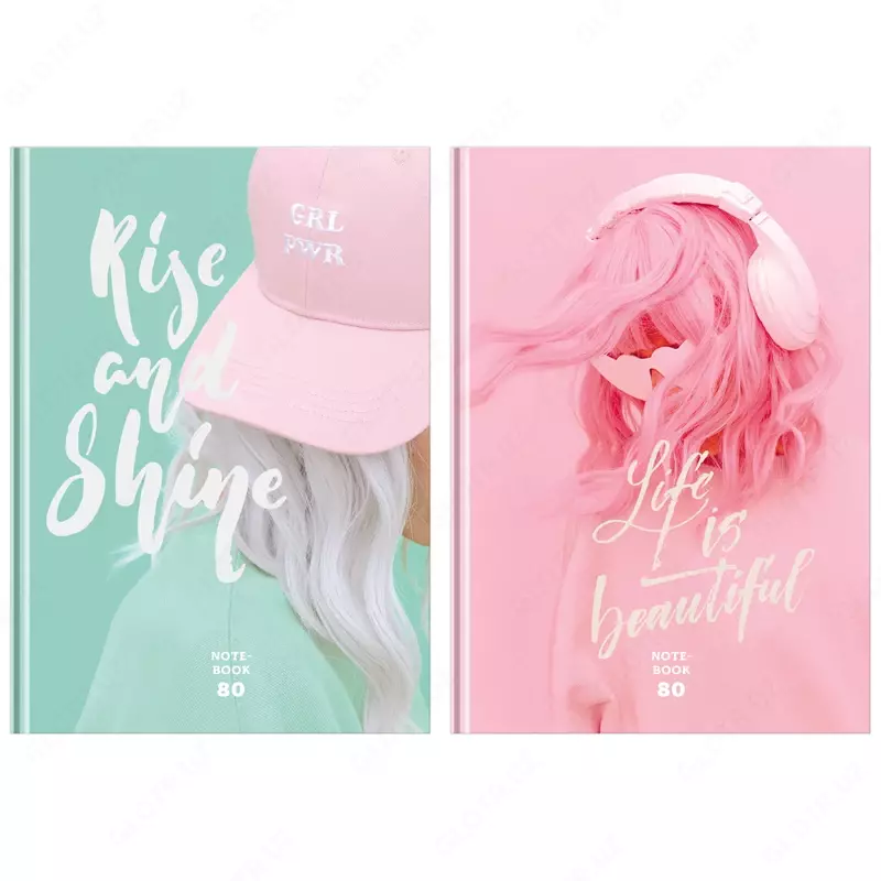 Бизнес-блокнот А5, 80л., BG "Самая красивая", матовая ламинация