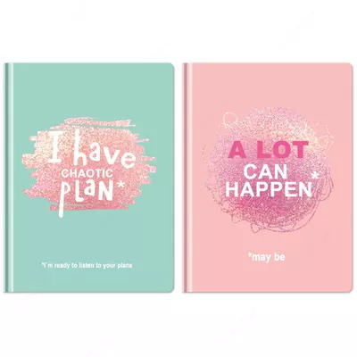 Бизнес-блокнот А6, 64л., BG "У меня есть план", матовая ламинация