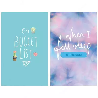 Biznes daftar (A5, 211x146, 192 bet, neon to'q sariq/sariq sahifalar, elastik tasma ushlagichi), qora, ko'k.