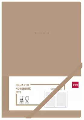 Блокнот A5 96л клетка N002 (асс) Deli