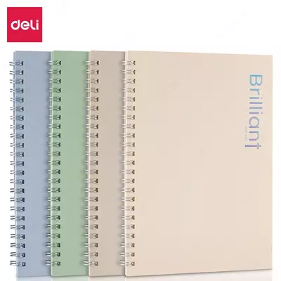 Блокнот B5 60л на пружине LB560 (brilliant) Deli