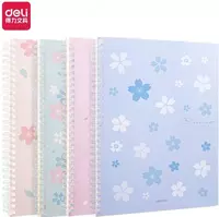 Блокнот B5 60л на пружине LB560 (вишня) Deli - 13 700 сум