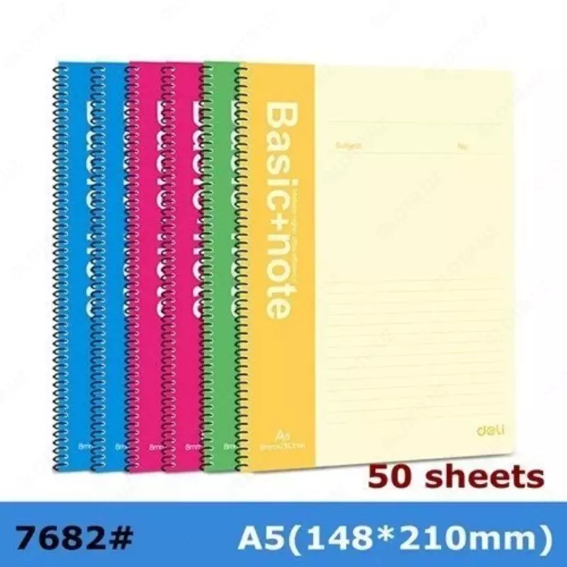 Bloknot 75*102 mm vertikal. 100l 21752 Deli