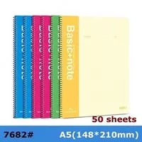 Блокнот А5 50л на пружине 7682 Deli