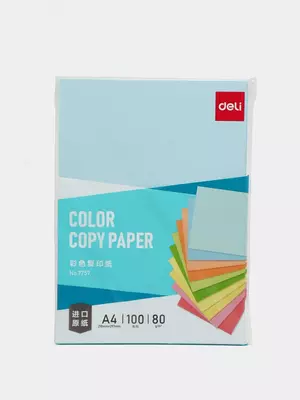 Бумага А4 100л (светло-сн) 7757 Deli