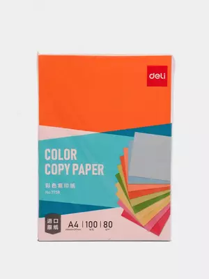 Бумага А4 100л (темн-ор) 7758 Deli