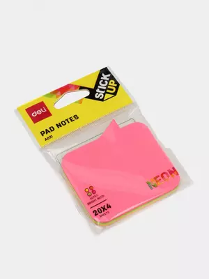 Бумага самокл. 03102 (цв-неон) Deli