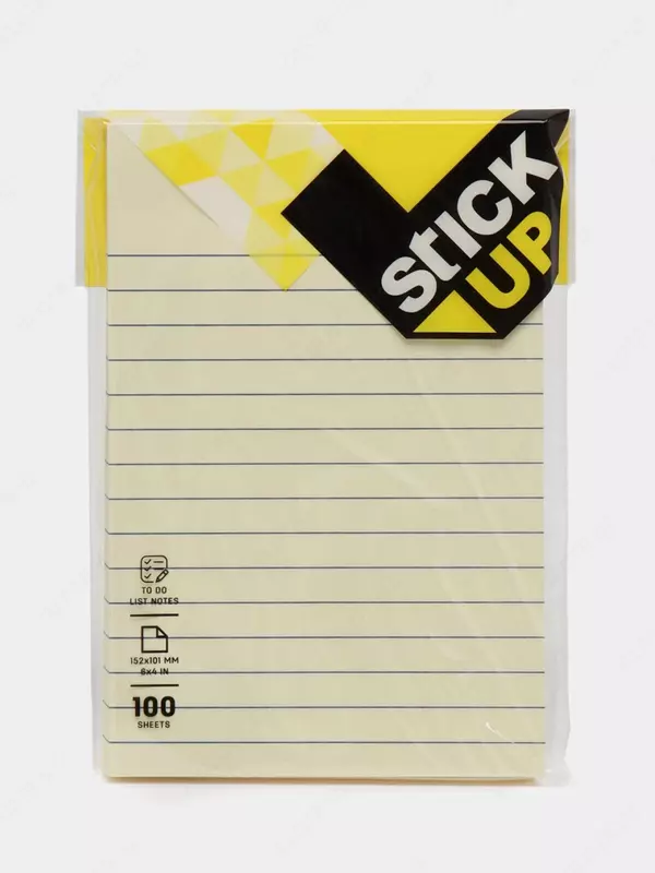 Бумага самокл. 101х152 лин. (жл) 00752 Deli