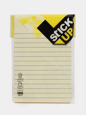 Бумага самокл. 101х152 лин. (жл) 00752 Deli