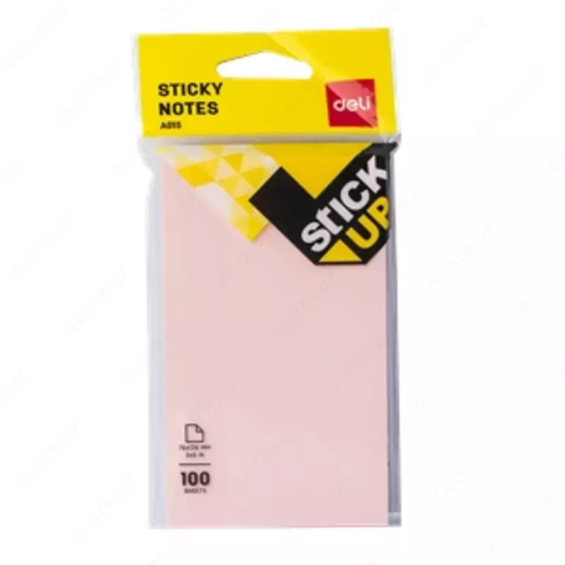 Бумага самокл. 76х126 (цв) 01502 Deli