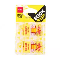 Бумага самокл. инд. 44х25 Sign (жл) 10101 Deli - 12 100 сум