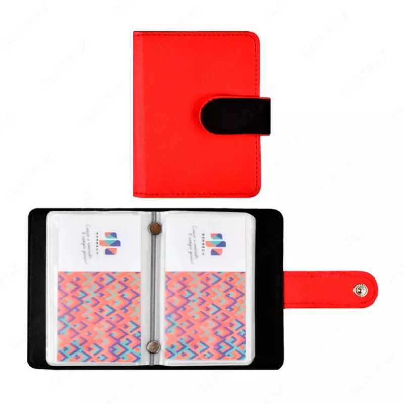 Vizitka ushlagichi 110x80 mm 16 ta choʻntak. perchinlangan