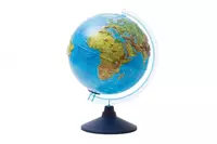 Глобус физико-политич. рельеф. Globen