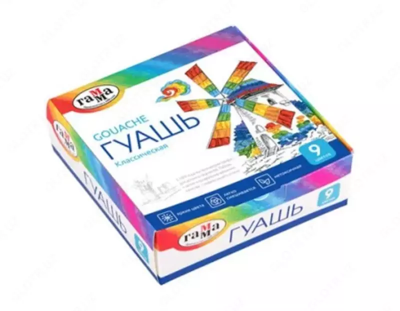 Guash Gamma "Klassik", 06 rang, 20ml, karton