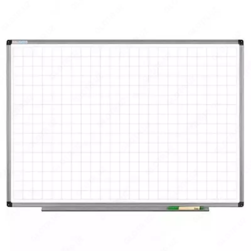 Доска белая 90х120 (клетка) 8745 Deli