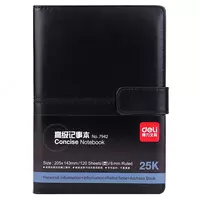 Ежедневник А5 120 л. (чр) 7942 Del - 53 000 сум