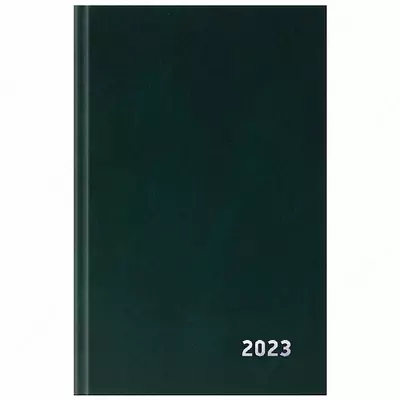 Ежедневник датир. 2023г., А5, 168л., бумвинил, OfficeSpace, зеленый