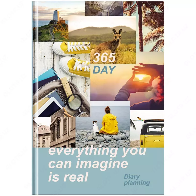 Ежедневник недатированный А5, 160л., 7БЦ BG "365 day", глянцевая ламинация