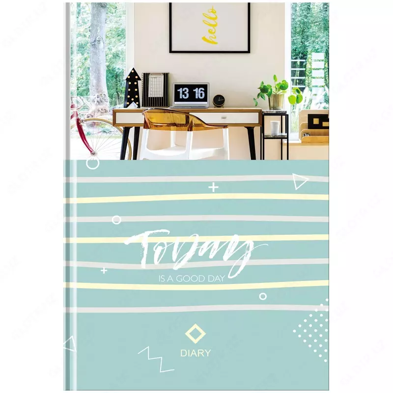 Ежедневник недатированный А5, 160л., 7БЦ BG "Office&Nature", матовая ламинация, выб. лак