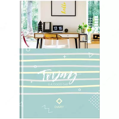 Ежедневник недатированный А5, 160л., 7БЦ BG "Office&Nature", матовая ламинация, выб. лак