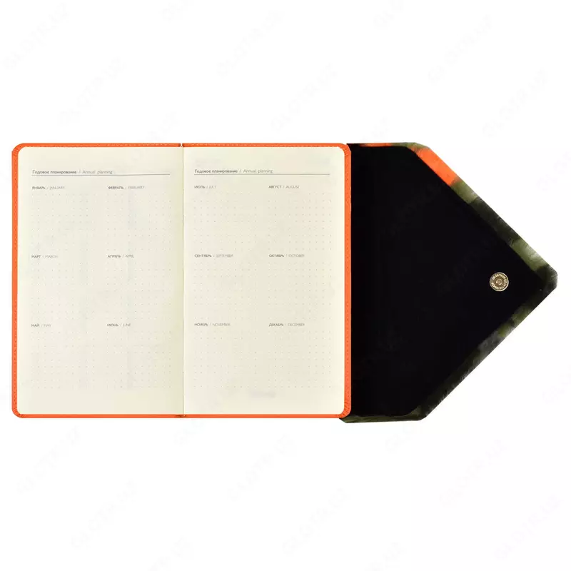 Aniqlanmagan kundalik A5, 136 varaq, 7BC BG "Rangli chiziq", porloq laminatsiya