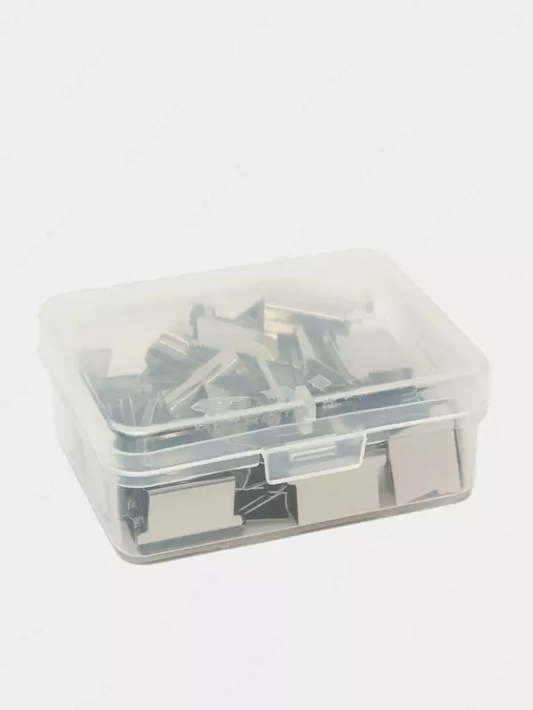 Зажим 16мм 50шт для 8591-A (сереб) Deli