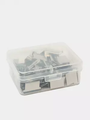 Зажим 16мм 50шт для 8591-A (сереб) Deli