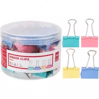 Зажим 32 мм 24 шт. (цв) Deli - 26 000 сум