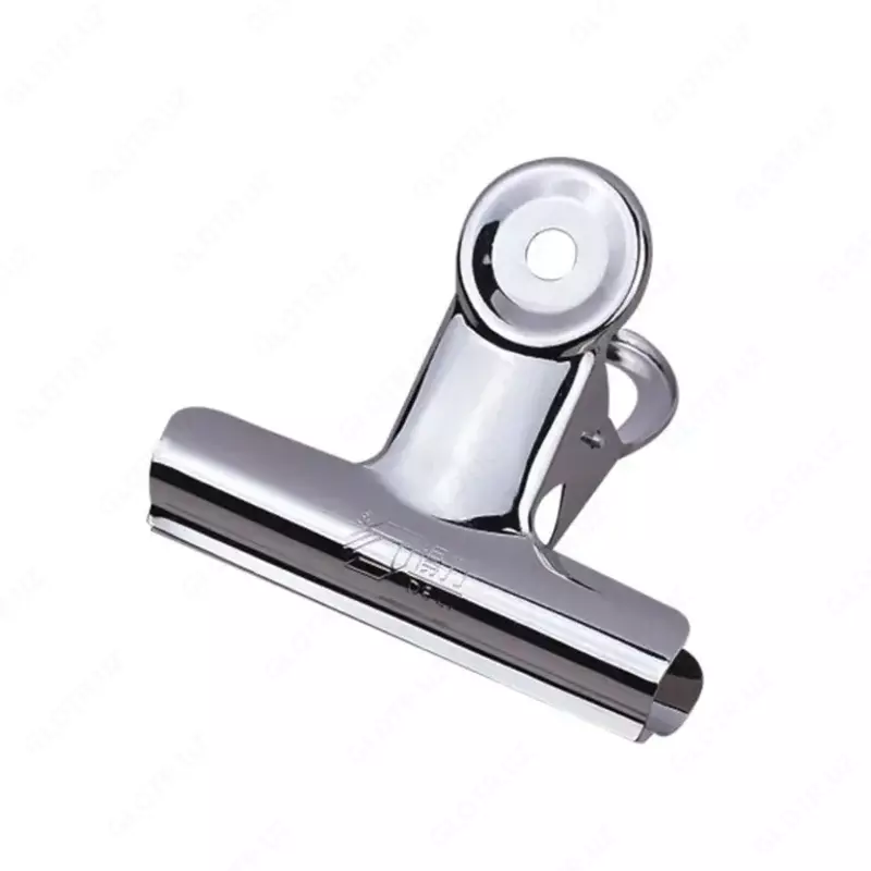 Зажим 51мм 6шт 9523 (сереб) Deli