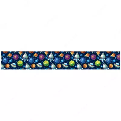 Закладка - магнит для книг, 25*195мм, ArtSpace "Для мальчиков", блестки